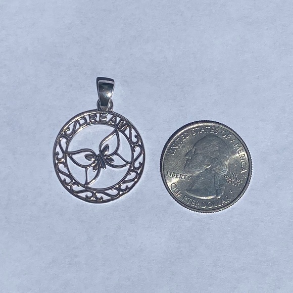 925 sterling silver dream butterfly pendant🦋 - Picture 14 of 17